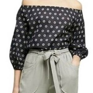 Maeve Anthropologie off the shoulder top